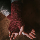 Viking Arm Warmer (Handmade, Nalbinding)