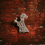 Valkyria with Drinking Horn (Silver)