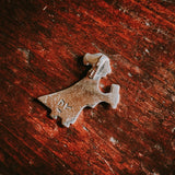Valkyria with Drinking Horn (Silver)