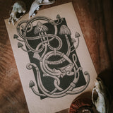 Nordische Tätowierung Deutschland, Nordic Tattoo Germany, Norsetattoo, Wikingertattoo, Tattooprint, Knowledge of the Mushrooms