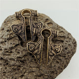 Mjölnir Earweights (Gold Brass)