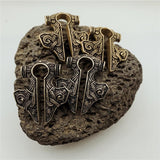 Mjölnir Earweights (Gold Brass)