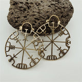 Vegvísir Earrings (Large)