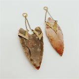 Neolithic Arrow Head Earrings V2