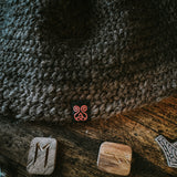 Viking Cap (Dark Brown, Nalbinding)