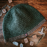 Viking Cap (Forest Green, Nalbinding)