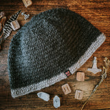 Viking Cap (Dark Grey, Nalbinding)