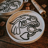 Mushroom Raven Plate (Small)