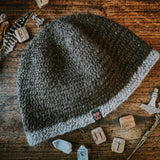 Viking Cap (Dark Brown, Nalbinding)