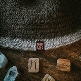 Viking Cap (Dark Brown, Nalbinding)