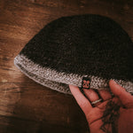 Viking Cap (Black-Brown, Nalbinding)