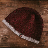 Viking Cap (Bordeaux Red, Nalbinding)