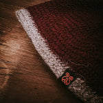 Viking Cap (Bordeaux Red, Nalbinding)