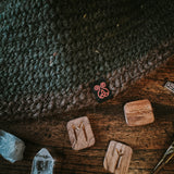 Viking Cap (Moss Green, Nalbinding)