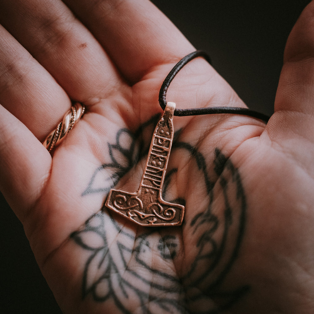 Thor's hammer and snake by... - Good Luck Tattoo | Facebook